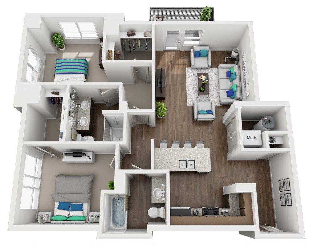 2H Floor Plan 21